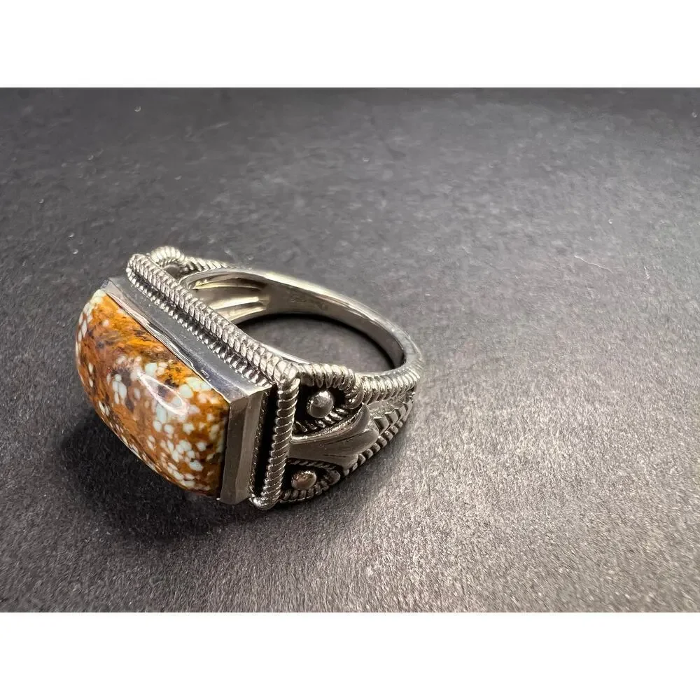 NEW Blue Horizon turquoise sterling silver ring size 7